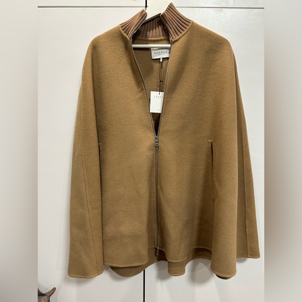 Brand new Sandro poncho